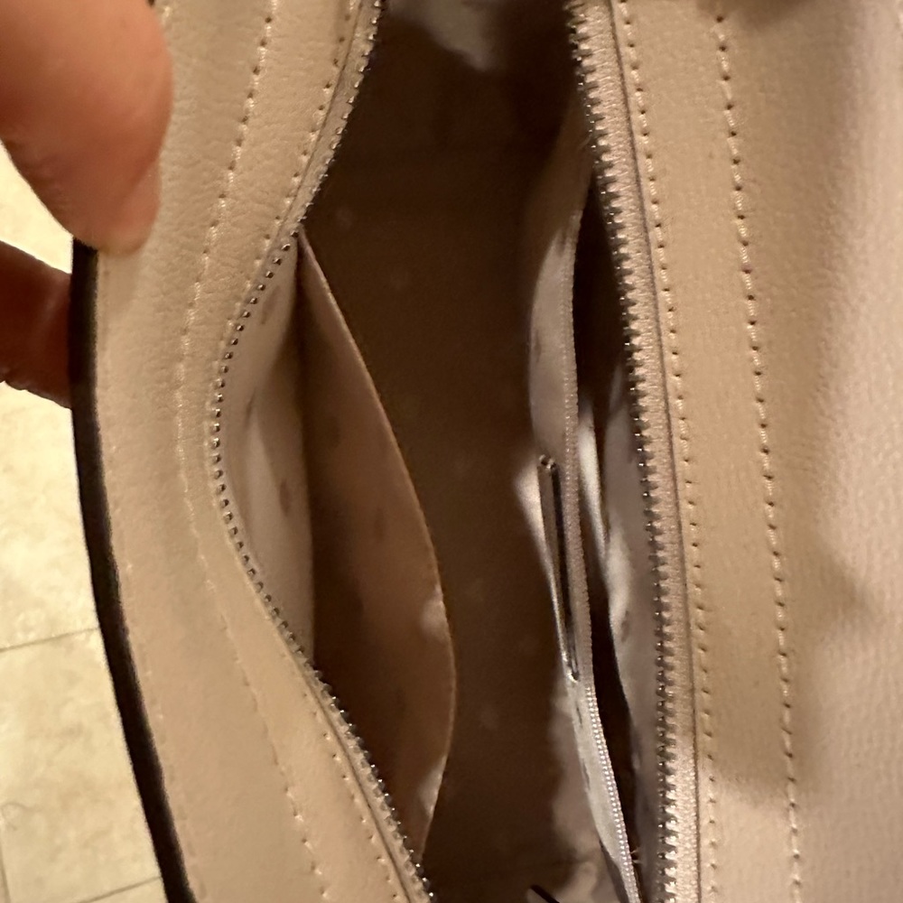 Kate Spade Beige and Pink Satchel - Picture 2 of 5